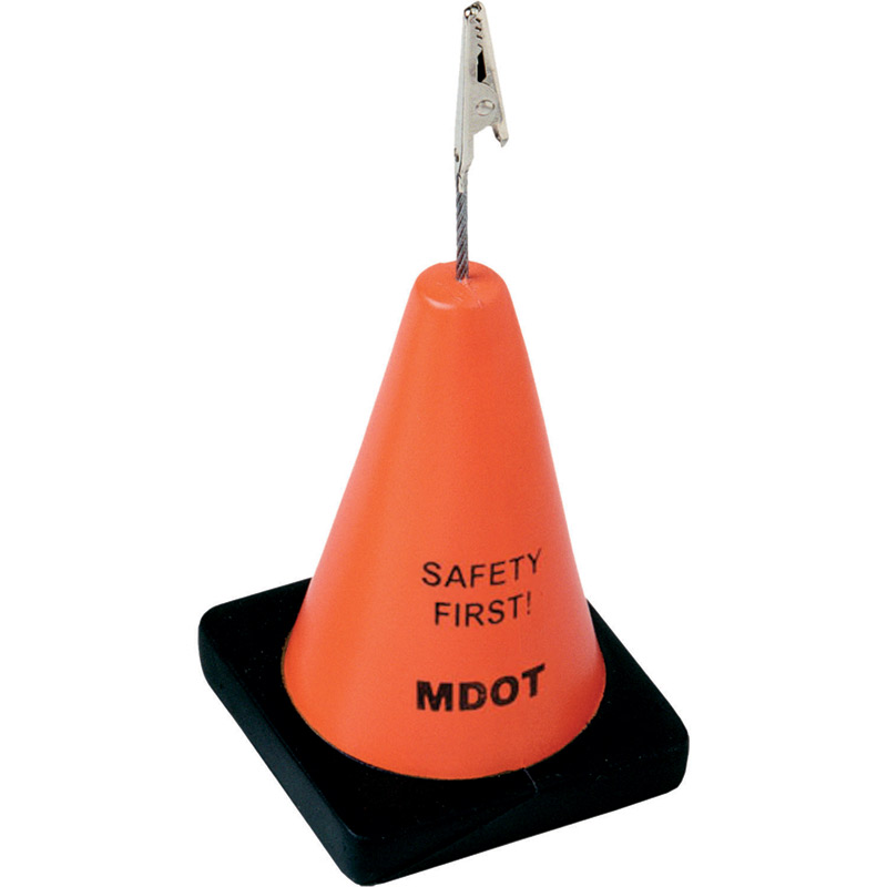 Construction Cone Stress Reliever/Memo Holder