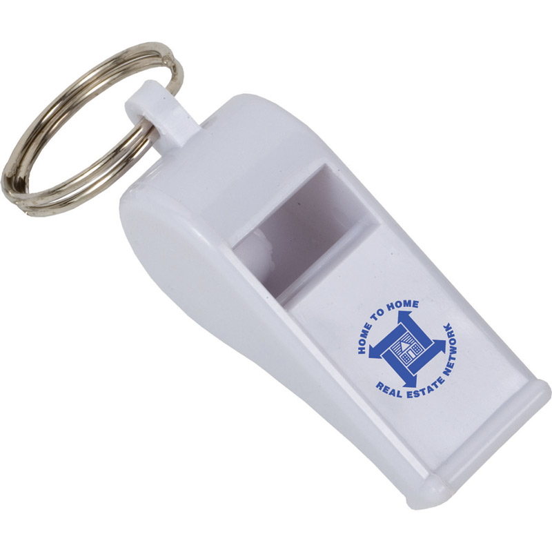 Whistle with Key Ring