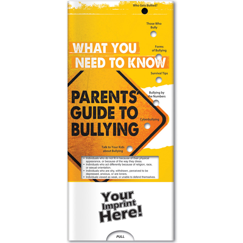 Pocket Slider - What You Need to Know: Parents' Guide to Bullying