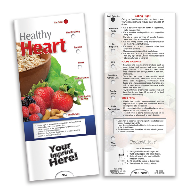 Pocket Slider - Healthy Heart