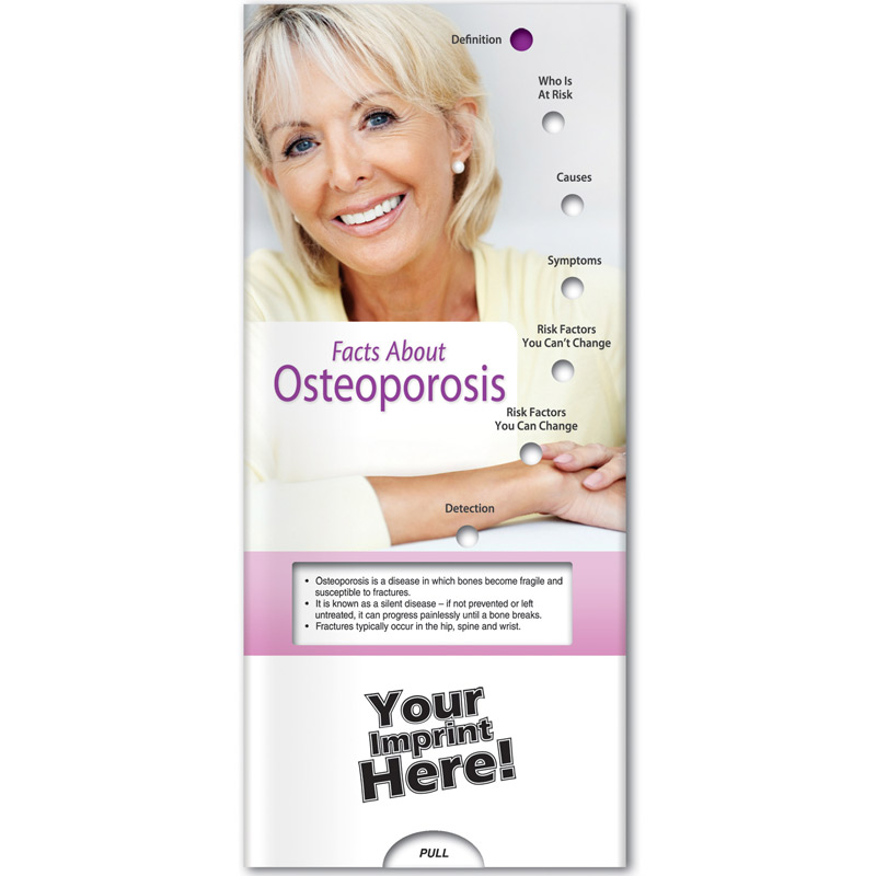 Pocket Slider - Facts About Osteoporosis