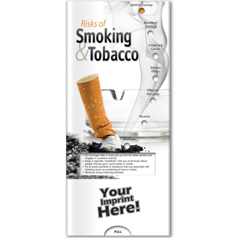 Pocket Slider - Risks of Smoking and Tobacco