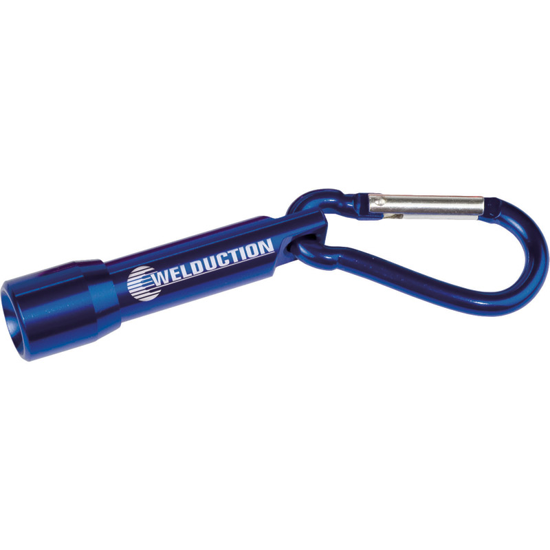 Small Carabiner with Flashlight