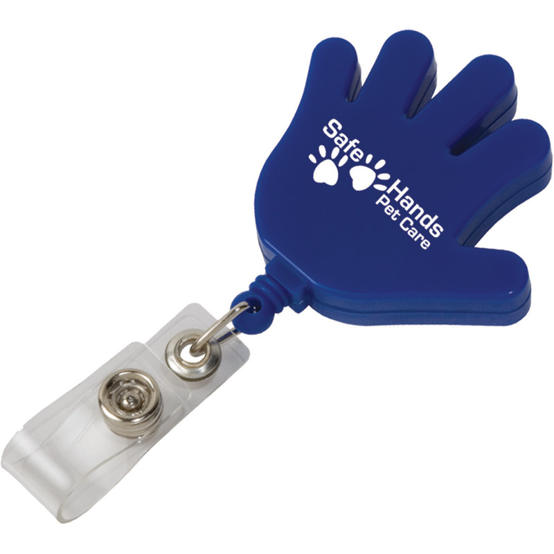 Hand Retractable Badge Holder