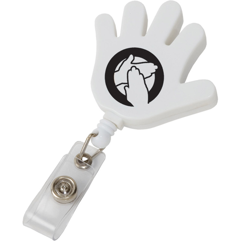 Hand Retractable Badge Holder