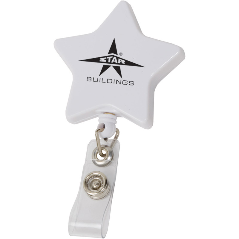 Star Retractable Badge Holder