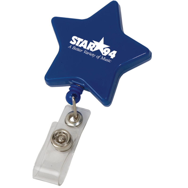 Star Retractable Badge Holder