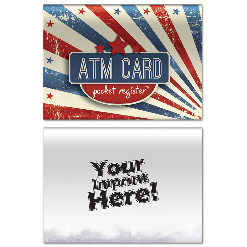 ATM Pocket Register - Patriotic