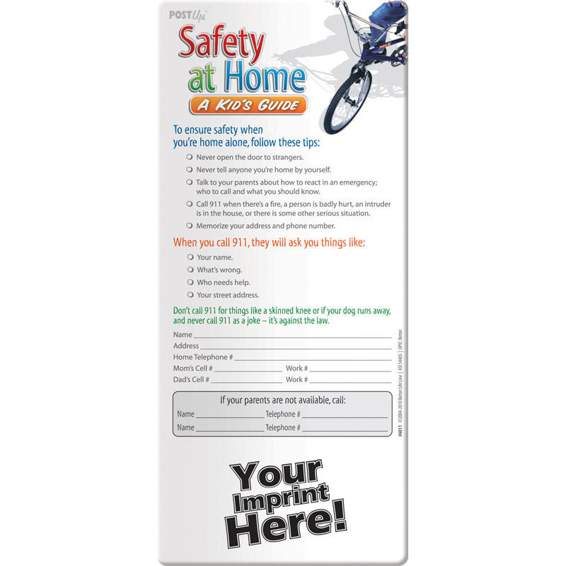 Post Up - Safety at Home: A Kid's Guide