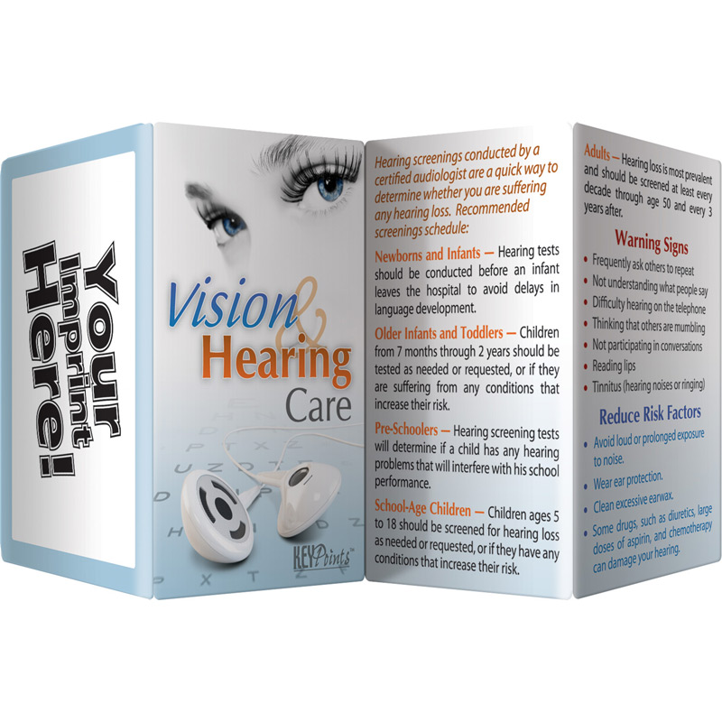 Key Points - Vision and Hearing Care