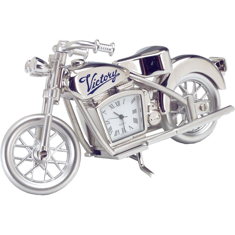 Die Cast Motorcycle Clock