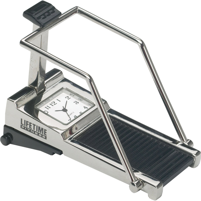 Metal Treadmill Clock