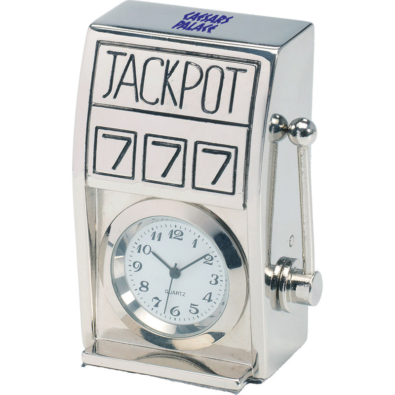 Die Cast Slot Machine Clock