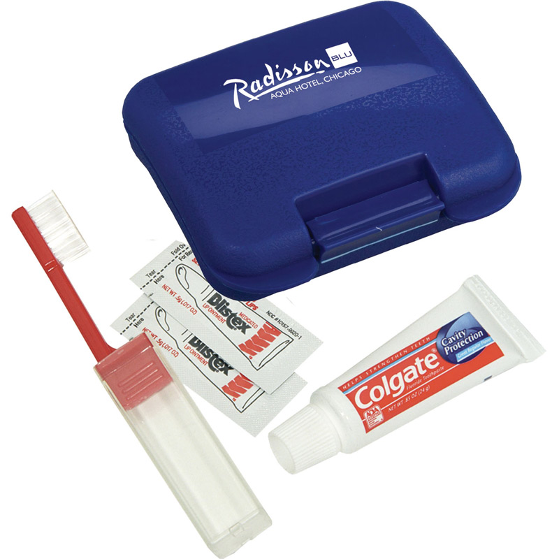 Dental Kit in a Plastic Pocket Tote