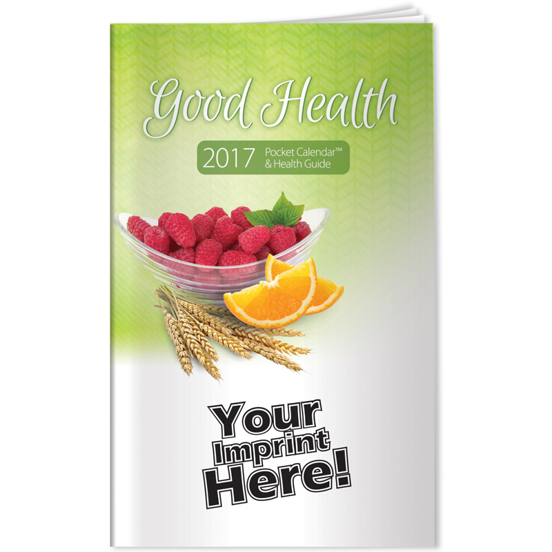 Pocket Calendar - 2017 Good Health Pocket Calendar and Health Tips