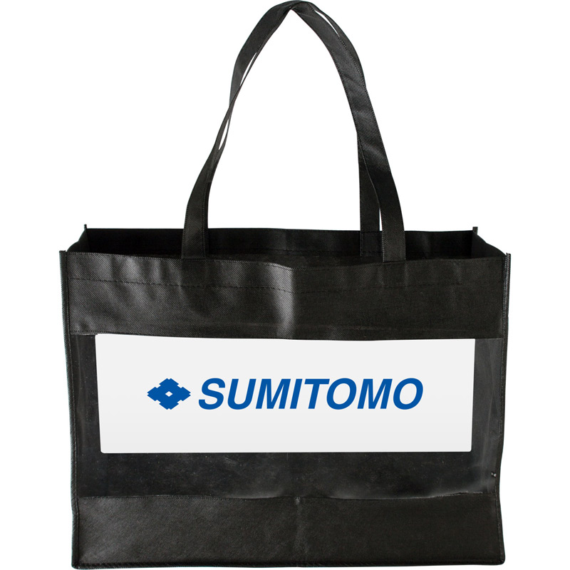 Large Clear Window Tote Bag