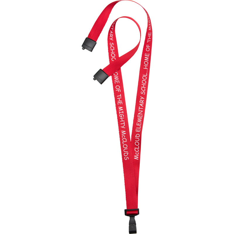 5/8" Factory Direct Antimicrobial Lanyard