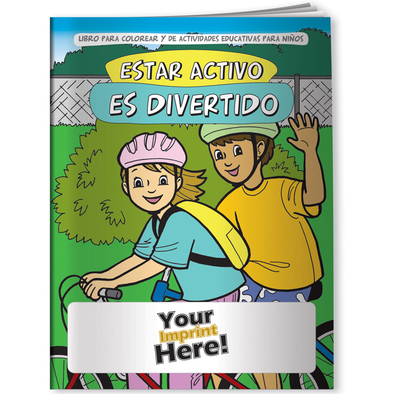 Coloring Book - Fitness is Fun (Spanish)