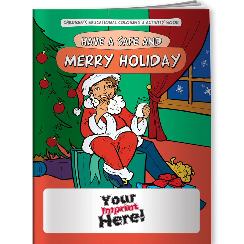 Coloring Book - Have a Safe & Merry Holiday