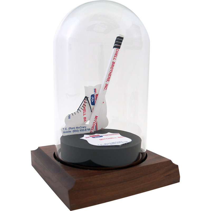 Hockey Theme Business Card Sculpture