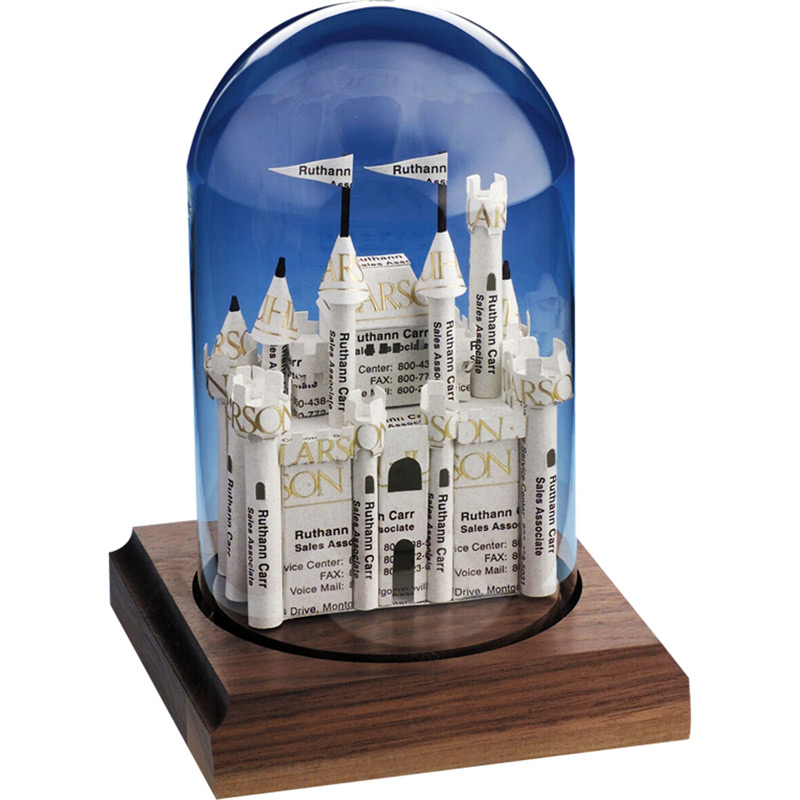 Castle Business Card Sculpture