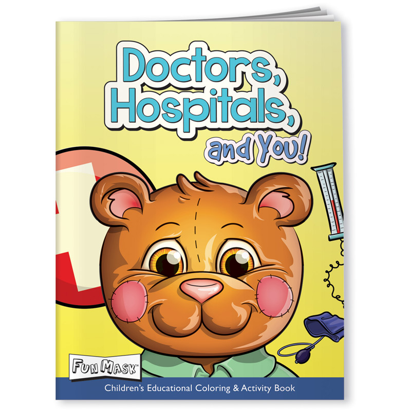 Coloring Book with Mask - Hospitals and You