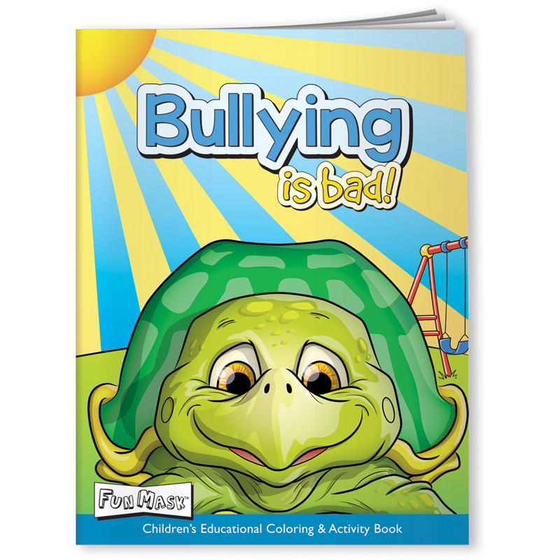 Coloring Book with Mask - Bullying is Bad