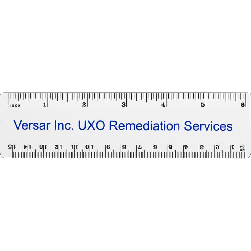 6" Plastic Ruler