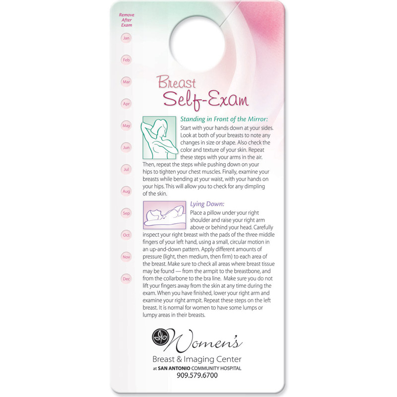 Shower Card - Breast Self-Exam