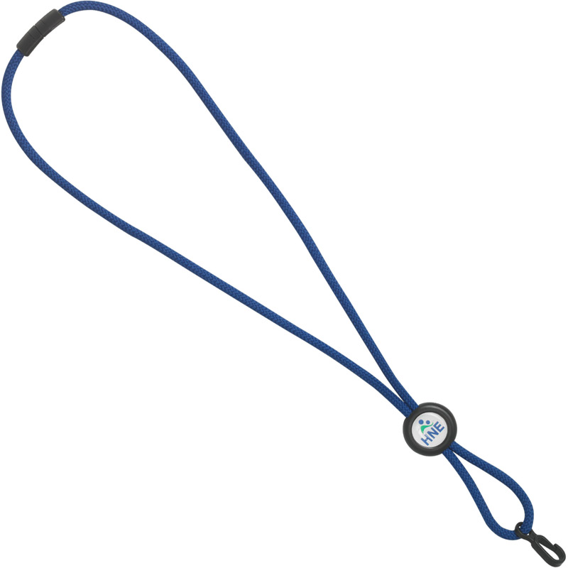 Sports Cord Lanyard with Round Domed Slider
