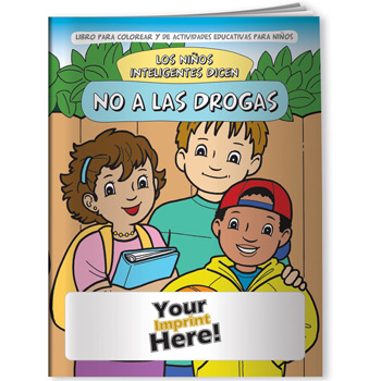 Coloring Book - Smart Kids Say NO to Drugs! (Spanish)