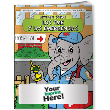 Coloring Book - Learn About EMTs and Emergencies (Spanish)